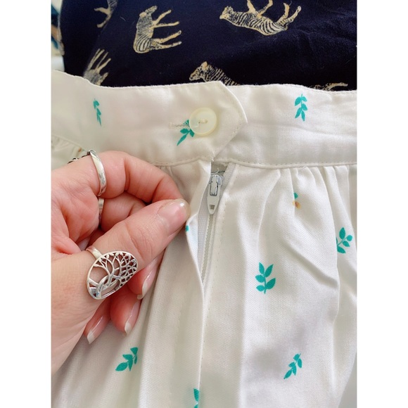 VTG Butterfly Midi Skirt - Picture 4 of 4